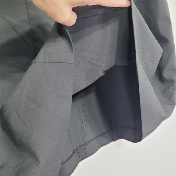 Emma Pernelle Little Black Dress Sleeveless Classic A-Line Shift Stretch 48 - Picture 4 of 11